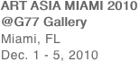 ART ASIA MIAMI 2010